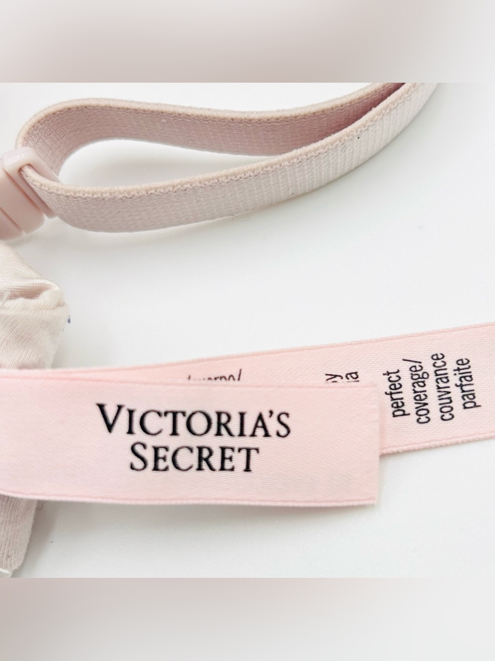 Victoria’s Secret Body by Victoria Perfect Coverage Bra 34D Lace Underwire Taupe - Picture 2 of 9